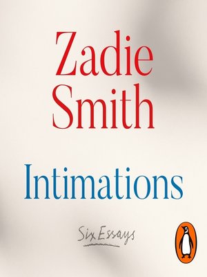 Intimations - Audiobook
